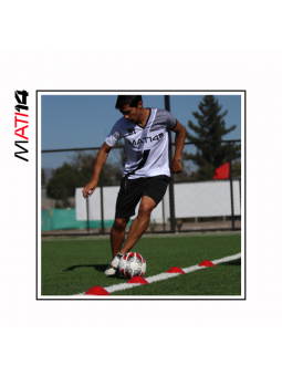 Balón de fútbol MF Rojo